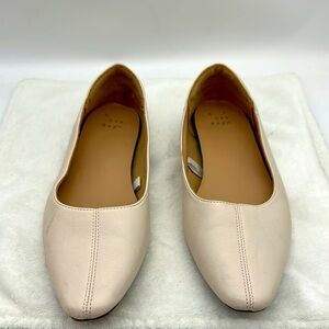 A New Day Corinna Ballet Flats Women’s 7M Cream color